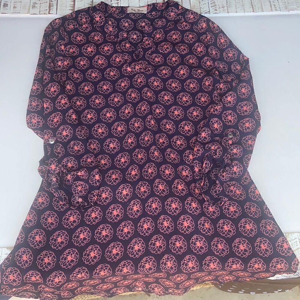 Full Moon Maternity Tops | Full Moon Maternity Tunic Blouse Small